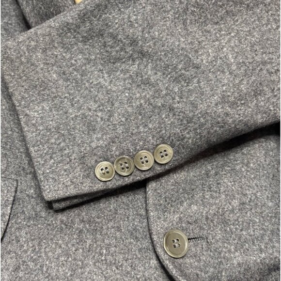 Vintage Union Made Gray Camel Hair Blazer Jacket Santa Fe Clothing Sport Coat - Picture 5 of 11